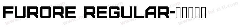 Furore Regular字体转换